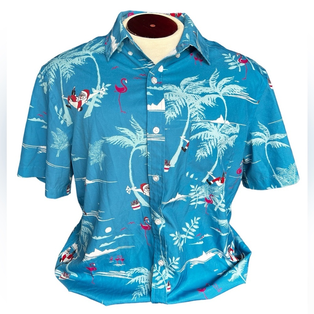 Crown & Ivy Cabana Buttoned Polo Shirt